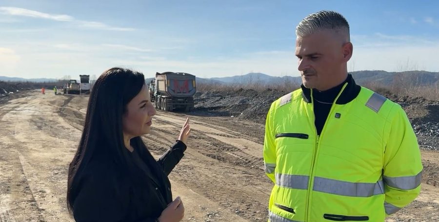 Autostrada me 6 korsi Elbasan-Lekaj, avancojnë punimet, Balluku: Ndërtim me kritere europiane